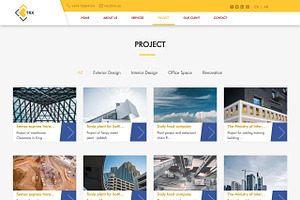 Trex Construction HTML PSD Template