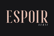 Espoir Serif - Font Family, a Serif Font by Craft Supply Co. (Thumbnail 11 of 11)