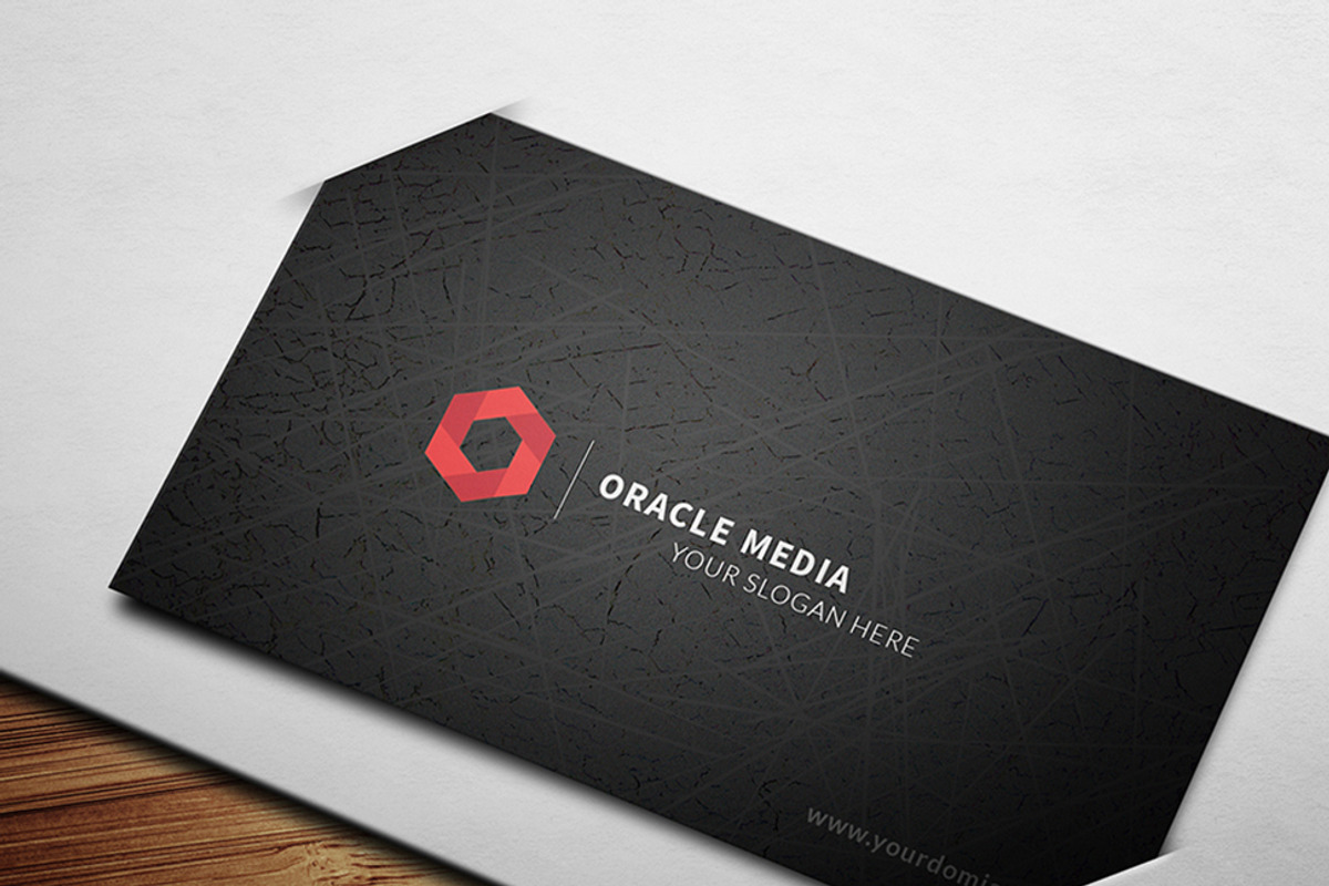 Dark Corporate Business Card, a Business Card Template by graphica59 (Photo 6 of 7)