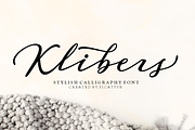 Klibers Script, a Script Font by Picatype Studio (Thumbnail 1 of 8)