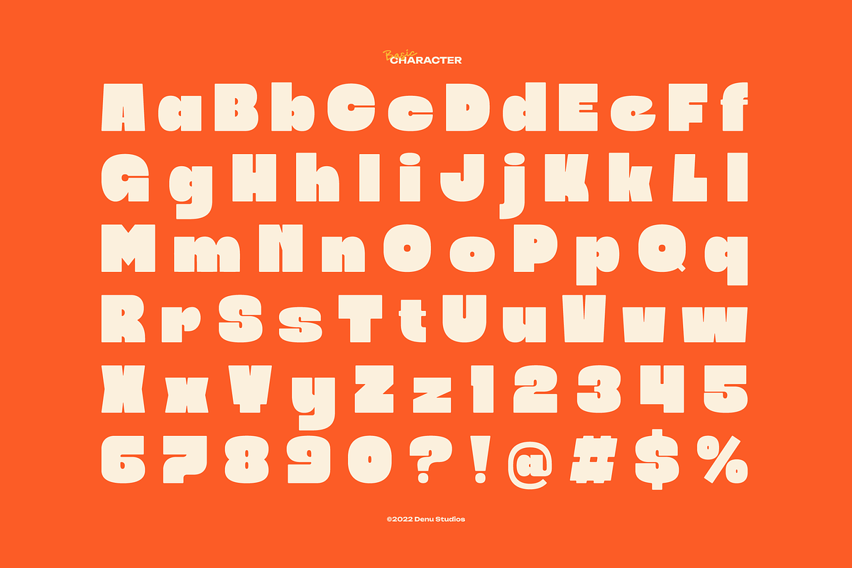Blooby Chunky Block Sans Serif, a Sans Serif Font by Denustudios (Photo 10 of 12)