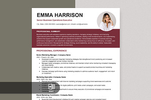 Resume Template, a Resume Template by Anjum Ilyas