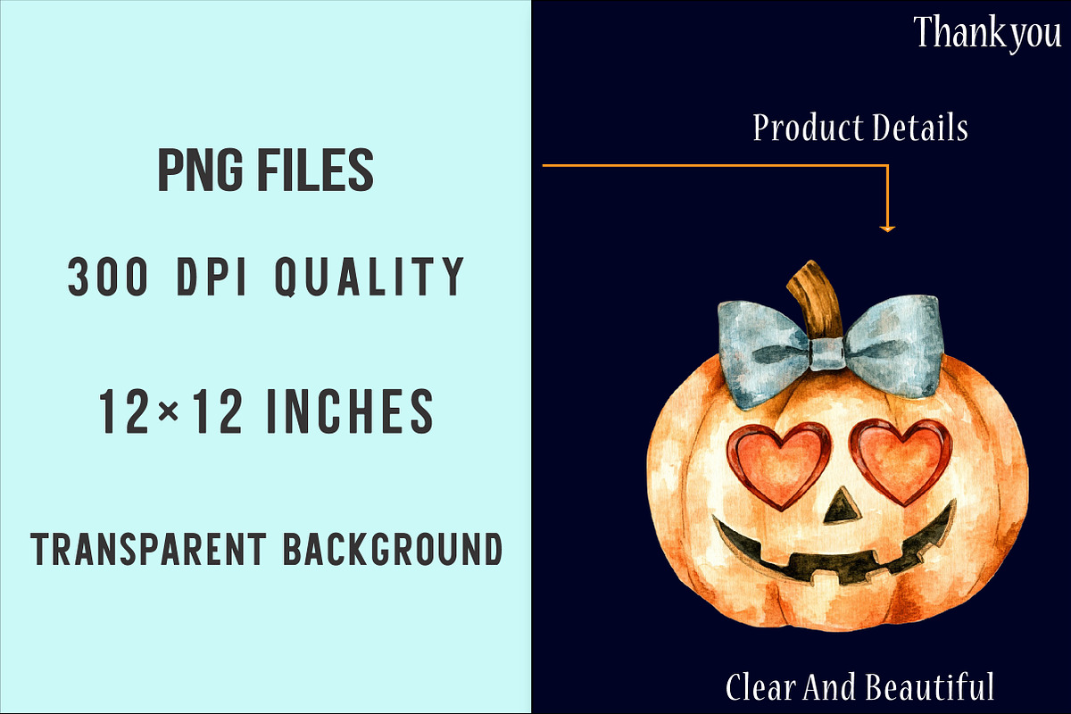 Cute Retro Halloween Clipart, an Illustration by SinaCreation (Photo 4 of 5)