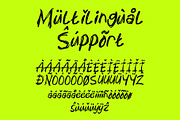 Mental Sickness - Ink Scribble Font, a Handwritten Font by Inviline.co (Thumbnail 9 of 10)