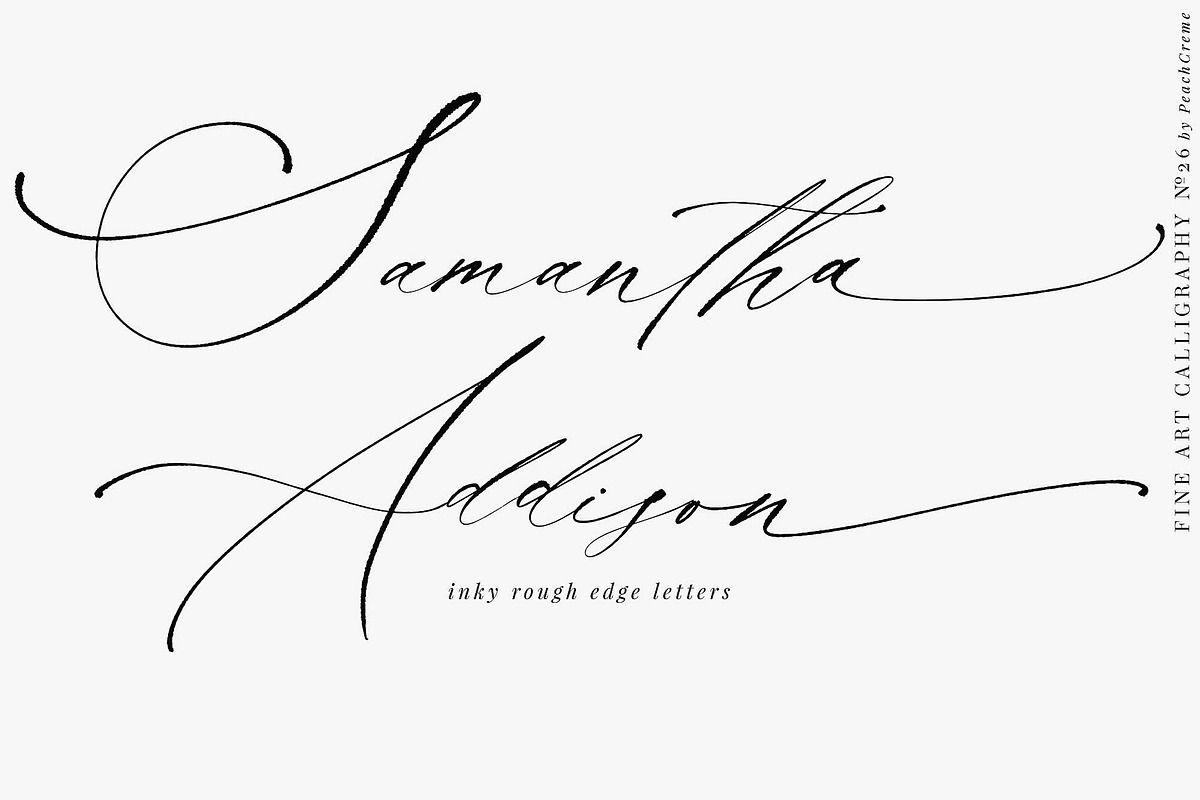 La Bohemia // Fine Art Calligraphy preview 6