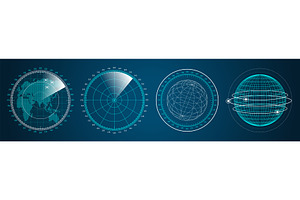 Futuristic graphic user interface, a Technology Illustration by MSA-Graphics
