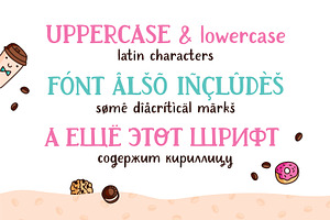 Cafeterio Cute Kid's Font