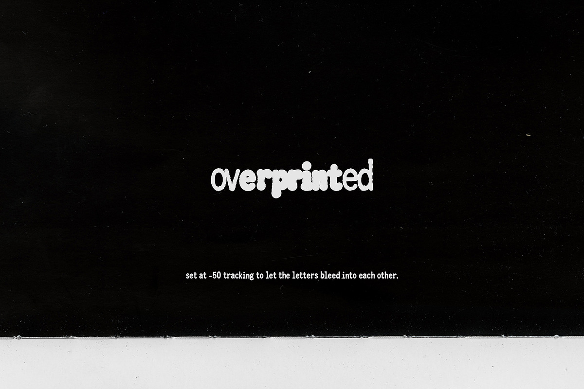 Ink Creep - Ink Bleed Font Family, a Slab Serif Font by Mneme (Photo 2 of 10)