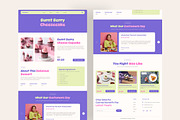 Portfolio Website UI Figma Template, an UI Kit Template by peterdraw (Thumbnail 5 of 6)