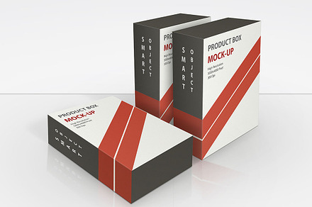 Product Box Mock-Up 06, a Print Template by Graphicsworld125