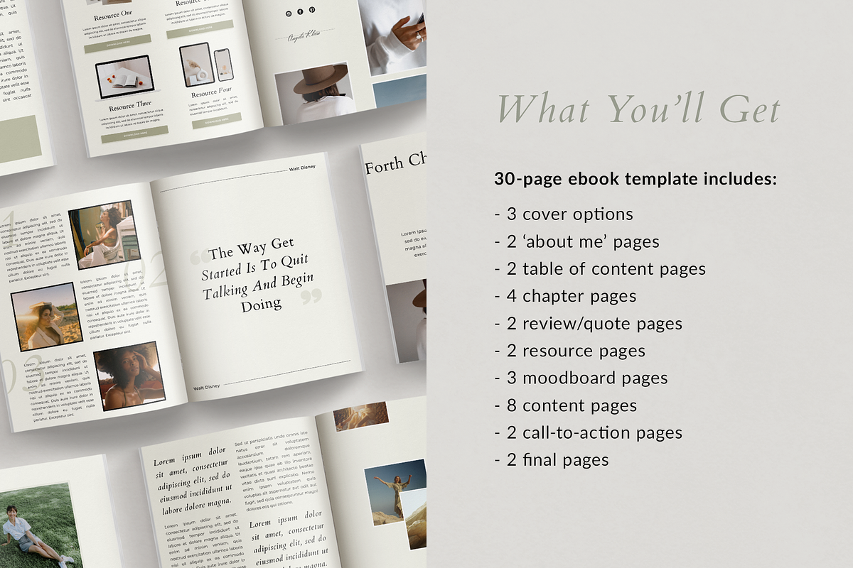 Ebook + Workbook Bundle | CANVA, a Magazine Template by Ralony (Photo 16 of 26)