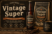 Vintage Super, a Serif Font by Wow Magic (Thumbnail 3 of 4)