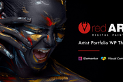 Red Art | Portfolio WordPress Theme, a WordPress Template by ThemesRain (Thumbnail 1 of 3)