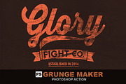 Grunge Maker Photoshop Action