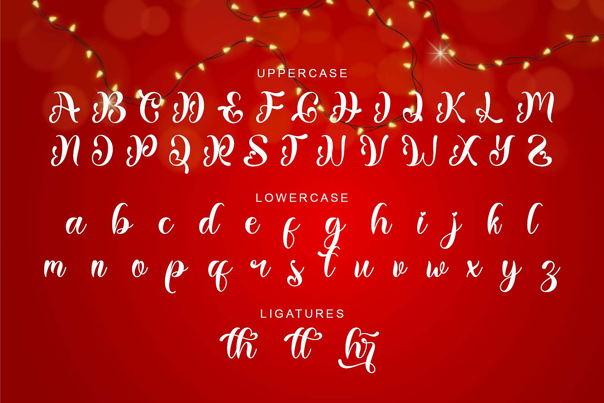 Christmas Balethy, a Handwritten Font by Yoga Letter (Photo 5 of 7)