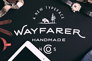 Wayfarer - Hand Drawn Font, a Font by Hustle Supply Co. (Thumbnail 1 of 5)