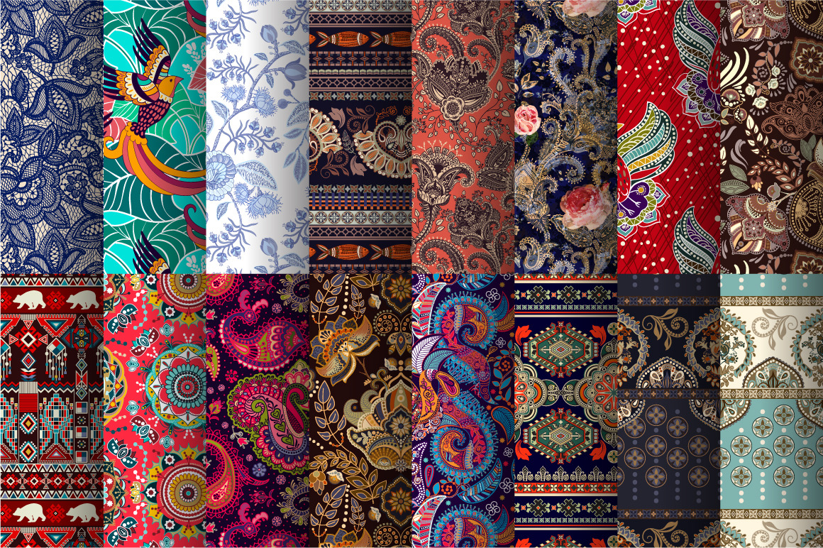 Big Set of Patterns, a Pattern Graphic by Sunny_Lion