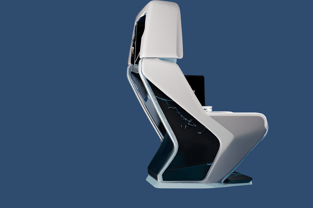 Sci-Fi Space Command Chair, a Furniture 3D Model by Temer (Photo 9 of 15)