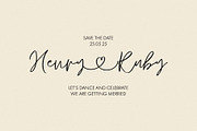 Auguste&Ophelia font, a Handwritten Font by BilberryCreates (Thumbnail 7 of 12)