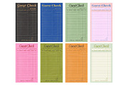 Vintage Restaurant | Guest Check, a Background Graphic by Factoryluv Shop (Thumbnail 3 of 7)
