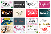 The Huge Font Bundle, a Script Font by Gatype (Thumbnail 7 of 11)