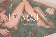 Tropical Lake - Combination Font, a Serif Font by Prioritype Co (Thumbnail 6 of 10)