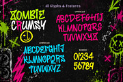 Zombie Crumsy, a Handwritten Font by BBtypeStudios (Thumbnail 9 of 12)
