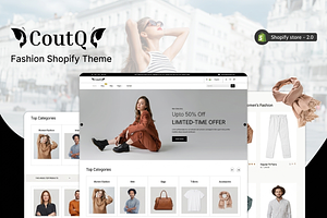 Coutq- Women Fashion Shopify theme