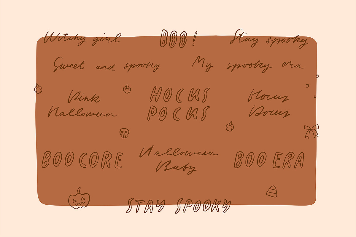 Coquette Halloween clipart elements, an Object Graphic by Cute Atelier (Photo 7 of 10)