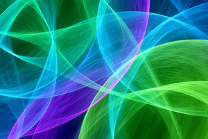 Abstract glowing neon light waves, a Background Photo by MistyDay