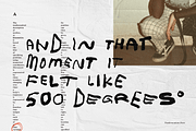 Pandemonium Messy Handwriting Font, a Handwritten Font by TYPEHEIST (Thumbnail 10 of 11)