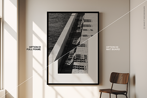 The Gallery Scene Frame Mockup