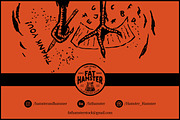Rooster Scratch handcrafted font, a Handwritten Font by Fat Hamster (Thumbnail 9 of 9)