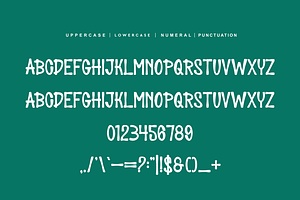 Kunsonu - Paint & Stamp Font