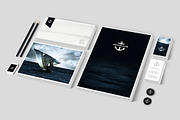Branding Identity Mock Up, a Product Mockup by Nikolozgraphic (Thumbnail 2 of 9)