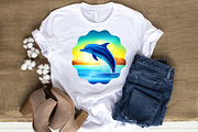 Template, Dolphin, Oceanlife, a Poster Template by Boho Pixel Dust (Thumbnail 9 of 9)