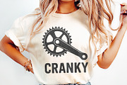 Cranky PNG, Funny Cycling Shirt, an Illustration by SharpMarketplace (Thumbnail 3 of 9)