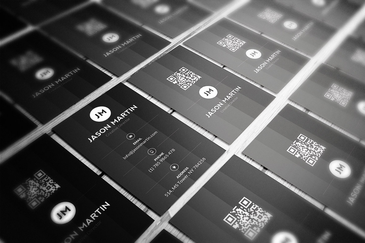 Creative Gray Business Card, a Business Card Template by bouncy (Photo 3 of 4)