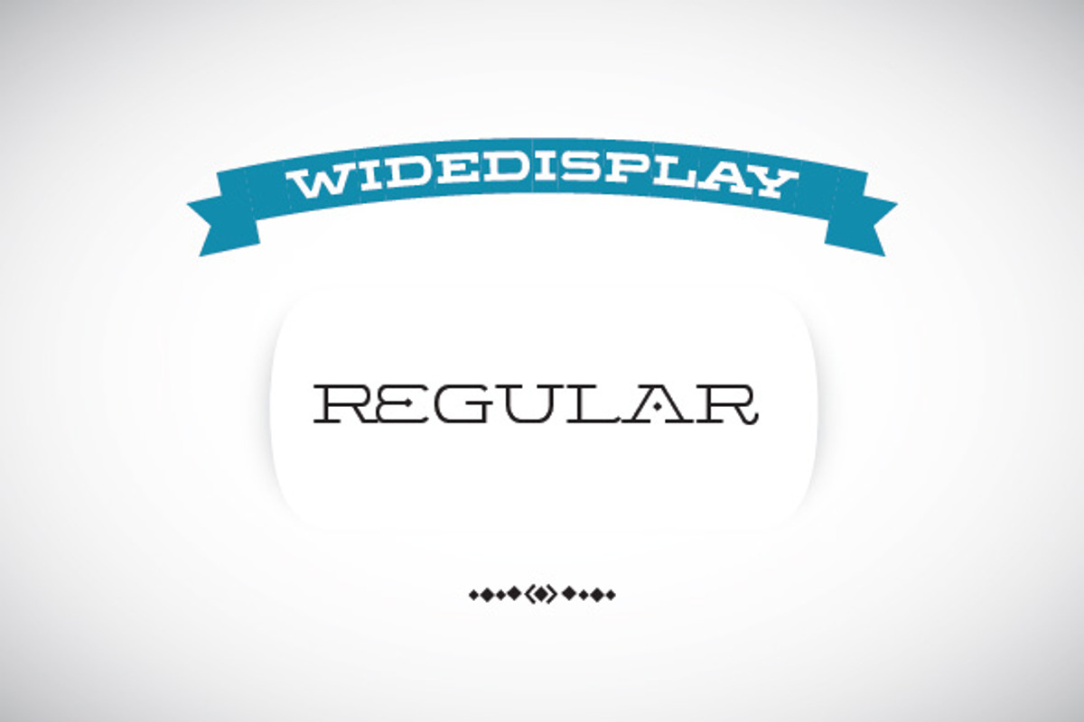 WideDisplay Regular