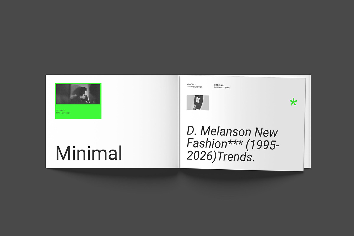 Lookbook Template Landscape preview 8