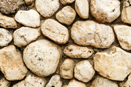 Natural limestone wall., a Wallpaper Photo by Elena Vagengeim