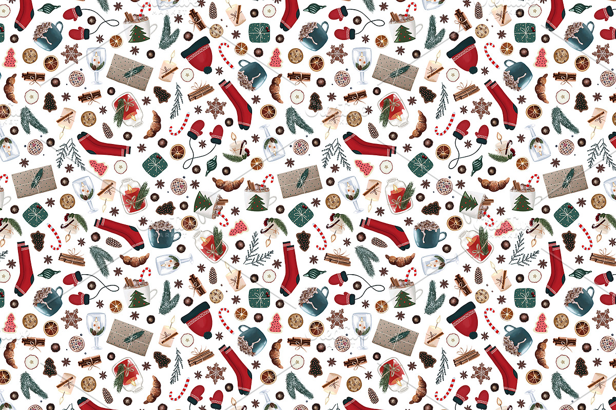 Hygge Winter Christmas Set, a Decorative Illustration by Chloe's Illustrations (Photo 9 of 10)