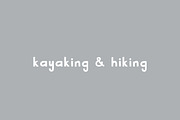 Norway: A Hand-Lettered Font, a Sans Serif Font by Britt Fabello (Thumbnail 3 of 6)
