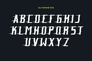 Glitch Blazing Font, a Blackletter Font by QR Design Studio (Thumbnail 6 of 8)