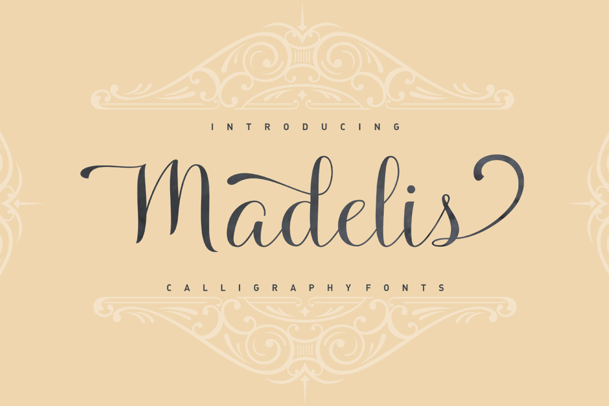 Madelis Script, a Script Font by Stripes Studio (Photo 1 of 5)