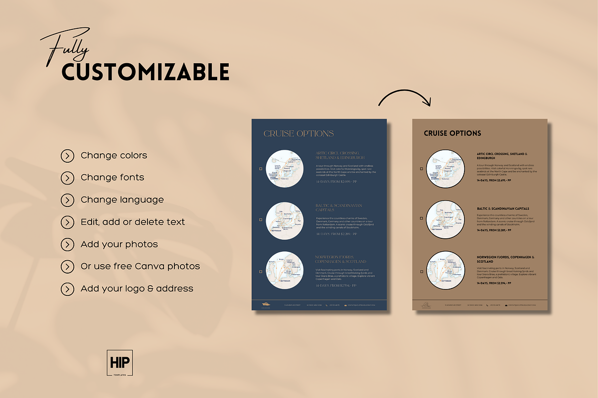 Cruise Proposal for Travel Agents, a Templates & Theme by Hip Templates (Photo 4 of 9)