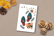 Silent Christmas Greeting Cards, a Decorative Illustration by RabbitAndPencil (Thumbnail 3 of 8)