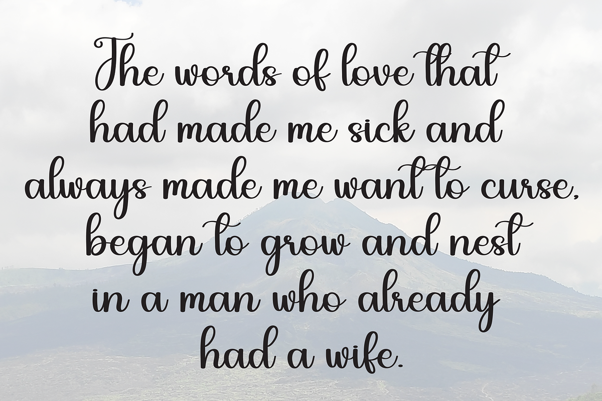 Blissful Father | Script Font, a Handwritten Font by Scratchones (Photo 6 of 9)