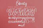 Bibesty, a Script Font by pineungtype (Thumbnail 7 of 10)