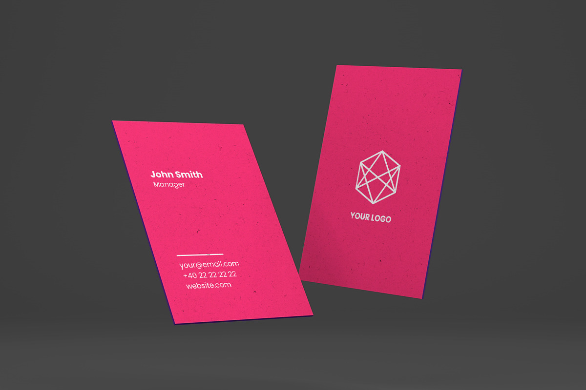 Floating Business Cards Mockups, a Product Mockup by Alt Foundry (Photo 3 of 5)